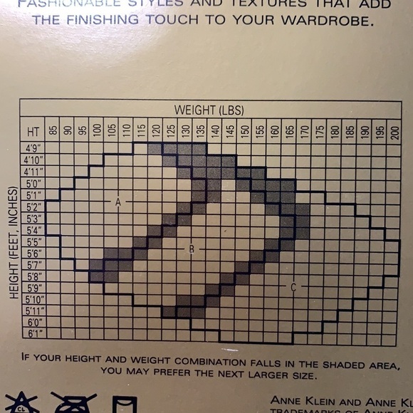 Brand New Anne Klein signature opaque silky Pearl control top pantyhose women’s - Picture 4 of 4